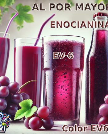 Colorante Natural Extracto Piel Uva Tinta, Enocianina color EV-6