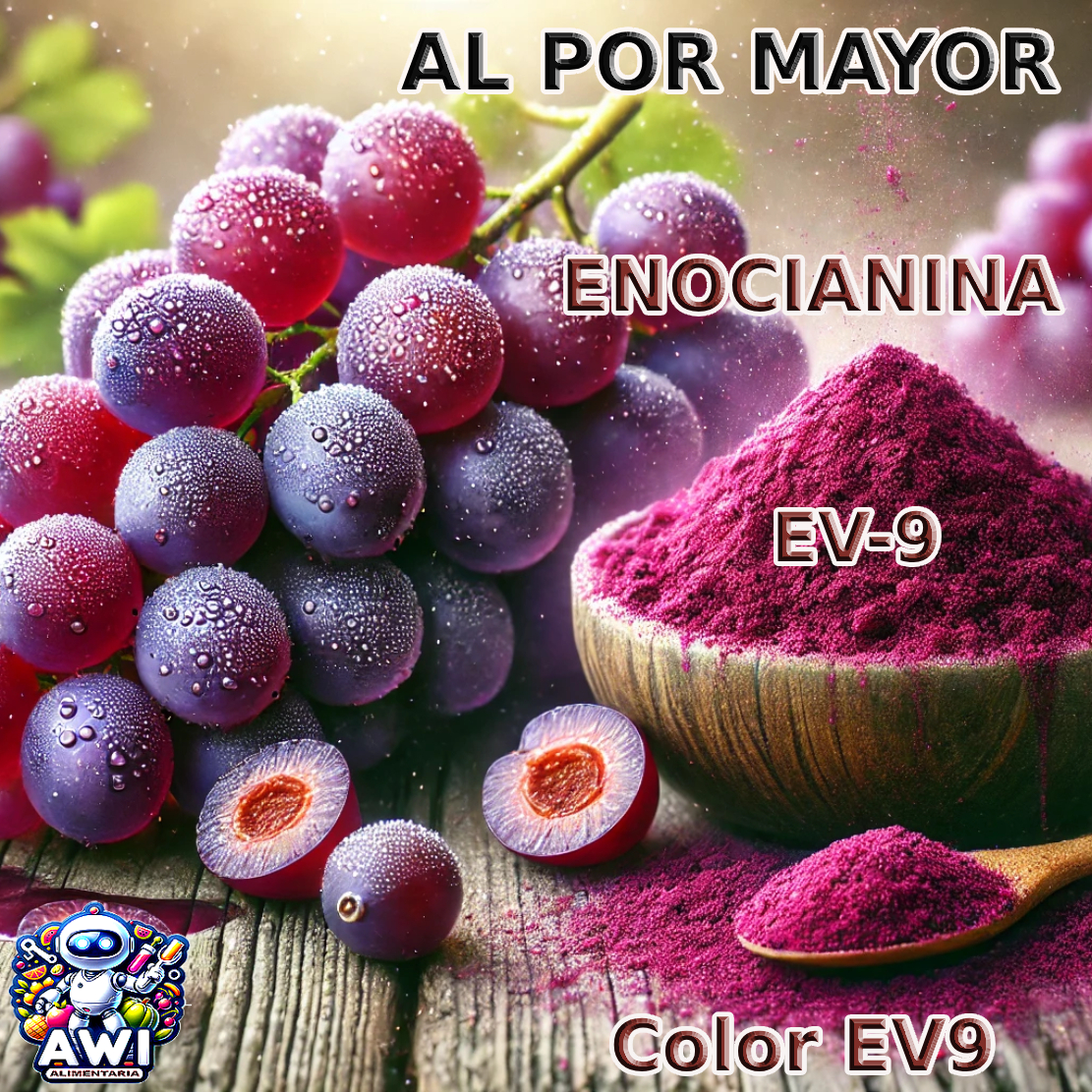 Colorante Natural Extracto Uva Tinta, Enocianina EV-9