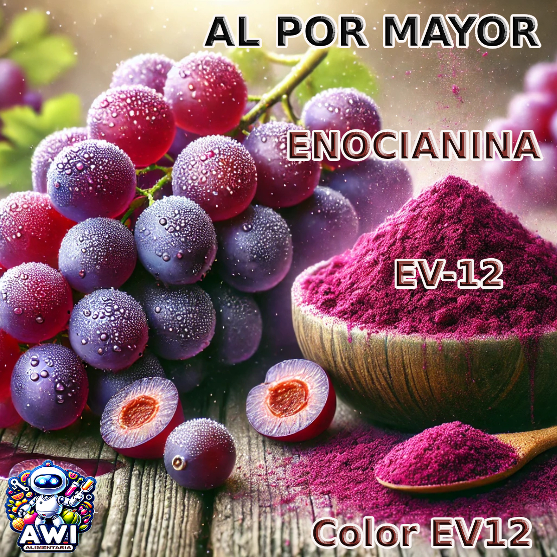 Colorante Natural Extracto Uva Tinta, Enocianina EV-12