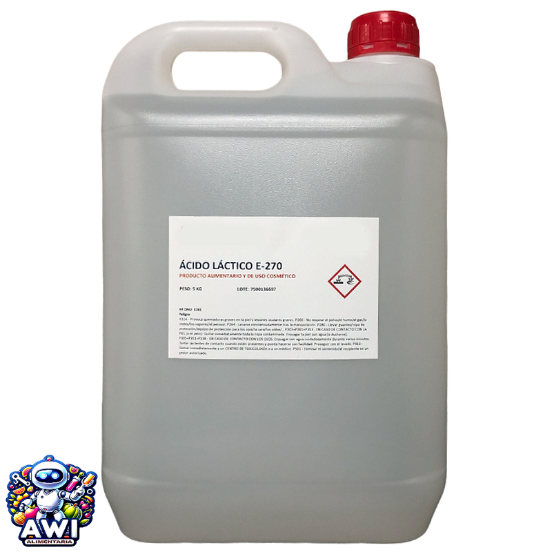 ADITIVO ACIDO LACTICO E-270 (25 Litros)