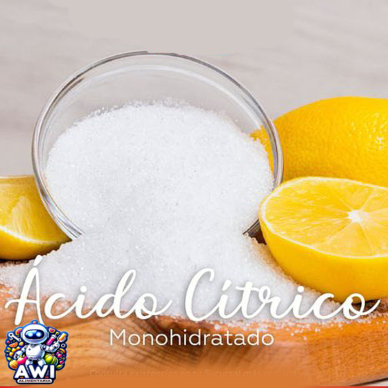 ADITIVO ACIDO CITRICO E-330 (25 Kg.)
