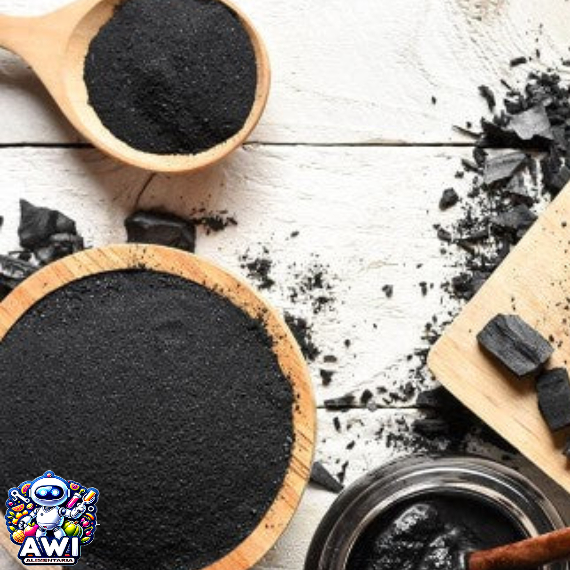 COLORANTE NATURAL NEGRO CARBON VEGETAL