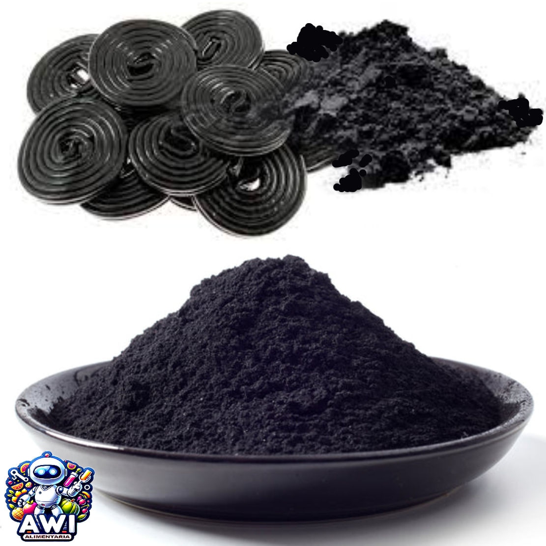 COLORANTE NATURAL NEGRO CARBON VEGETAL