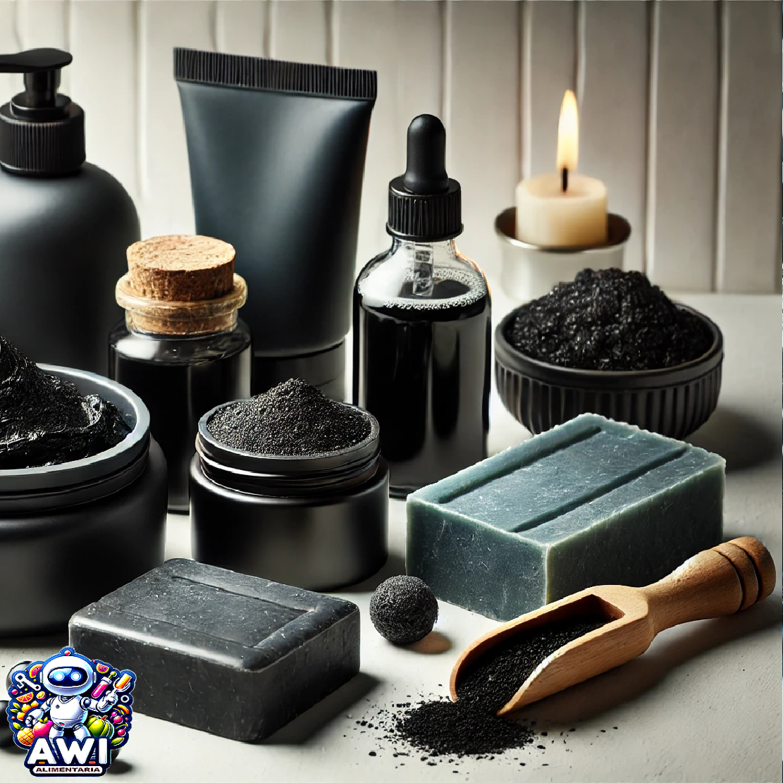 COLORANTE NATURAL NEGRO CARBON VEGETAL