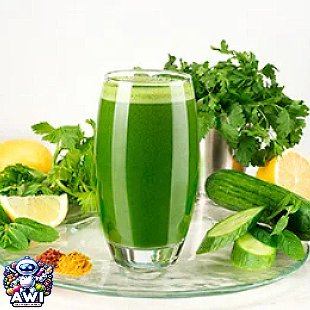 El Colorante Natural Verde Clorofila Liquida