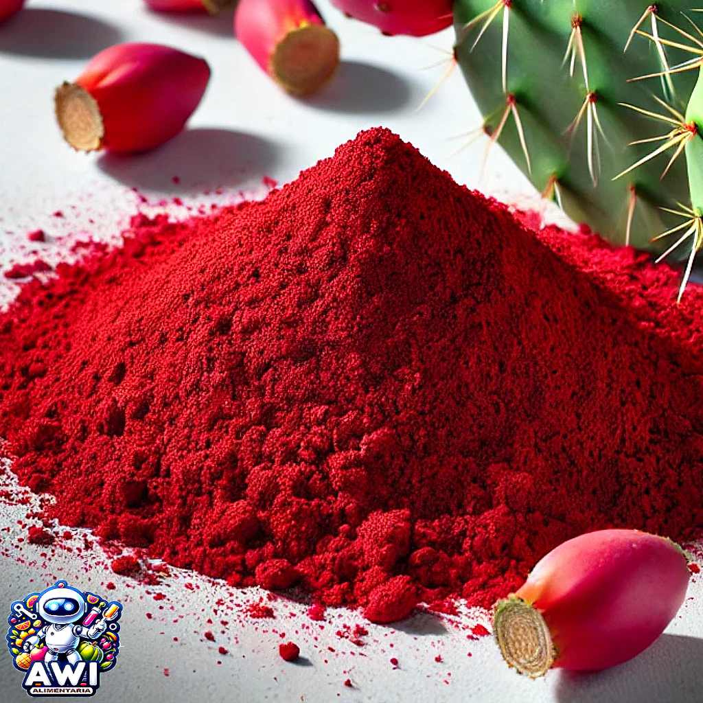 El Colorante Natural Rojo Cochinilla Carmin E-120