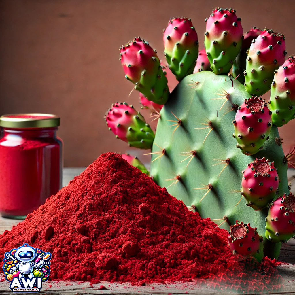 COLORANTE NATURAL ROJO COCHINILLA CARMINICO
